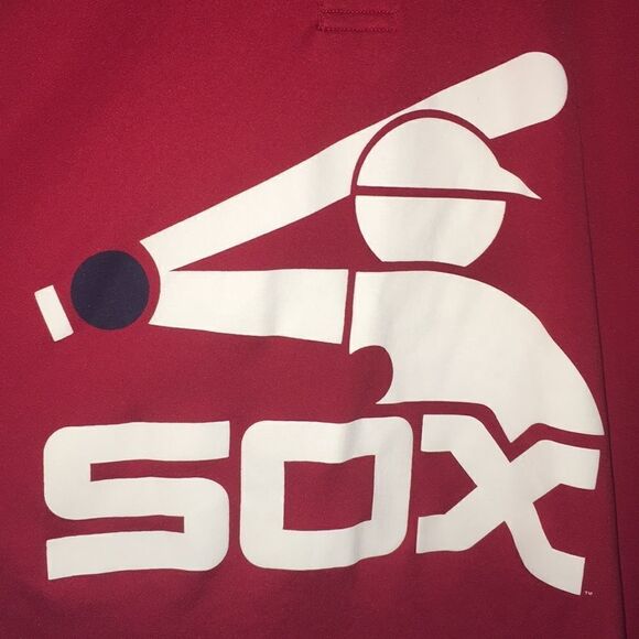 Boston red Sox navy blue poly practice batting Coolbase Jersey shirt XL men’s - Picture 2 of 8